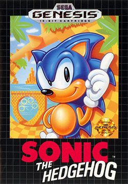 Sonic the hedgehog video game sega genesis